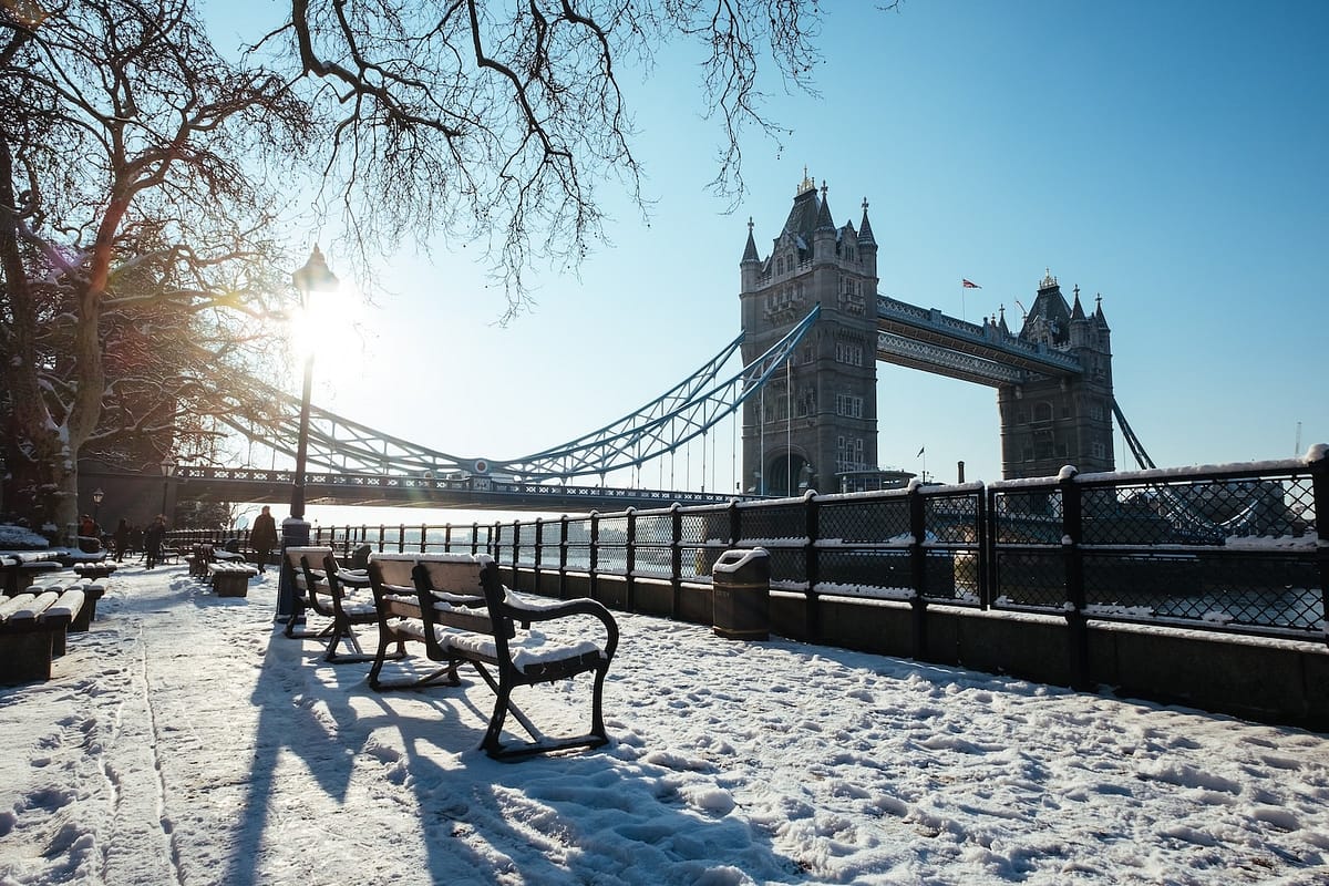 London Bridge, London Winter
